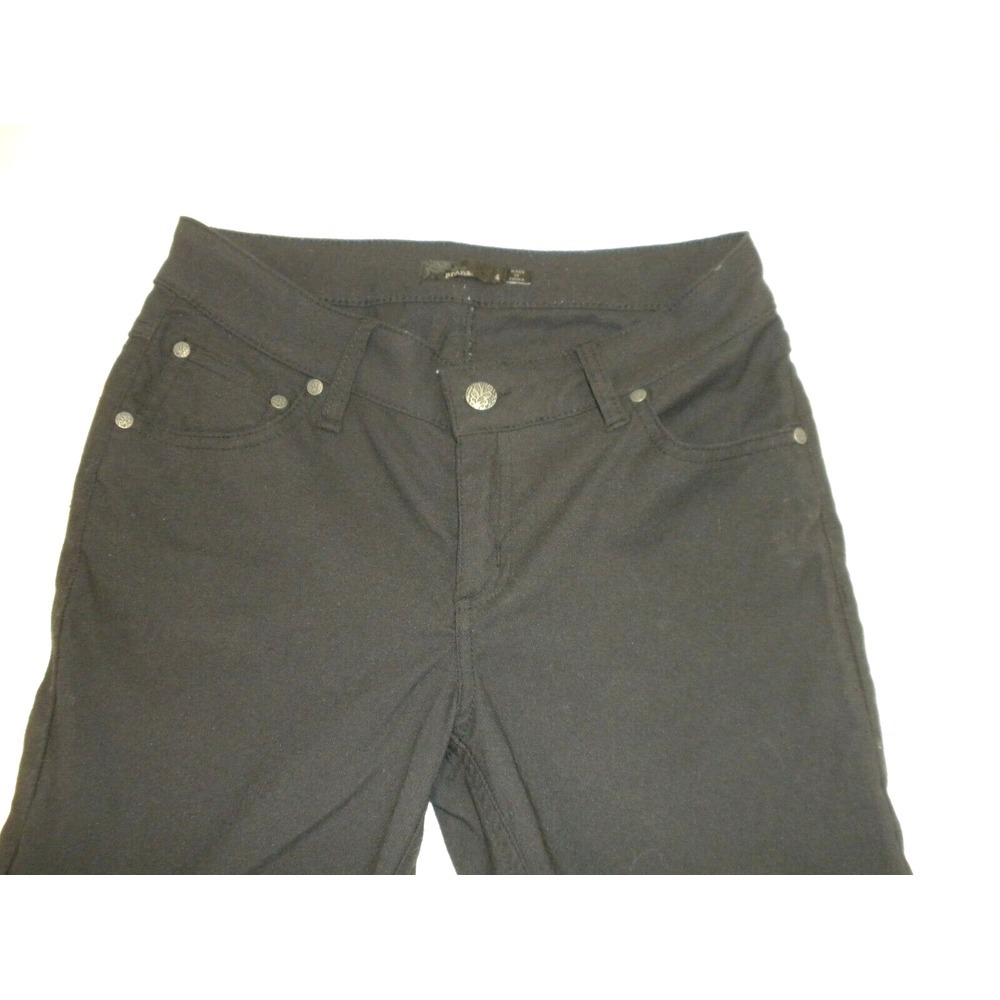 Women's Black Ponte Stretch Pants Size 4